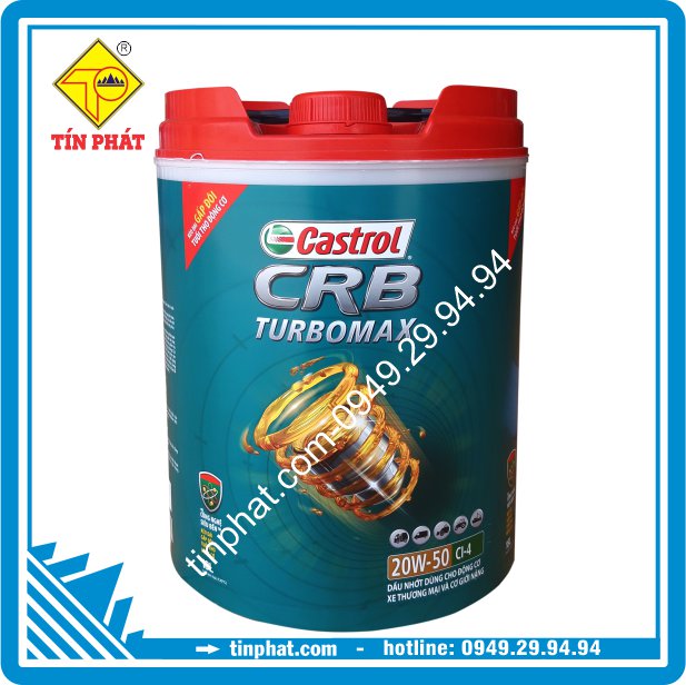 Nhớt Castrol CRB Turbomax 20W50 18L
