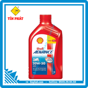 Nhớt Shell 4T AX3 20W50 SGMA 12*1L