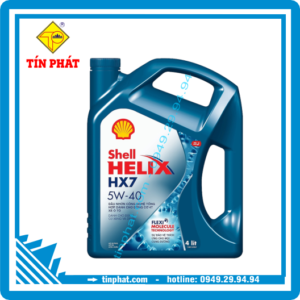 Nhớt Shell HELIX HX7 5W40 4x4l