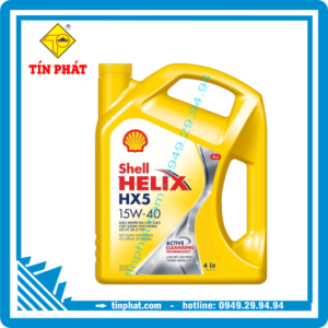 Nhớt Shell Helix HX5 15W40 SNA3B3 4*4L