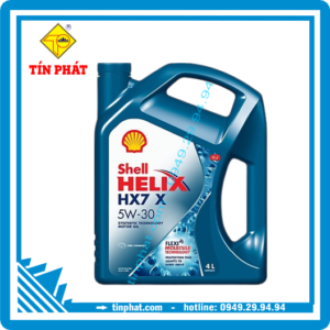Nhớt Shell HelixHX7 5W30 SNPLUS 4*4L
