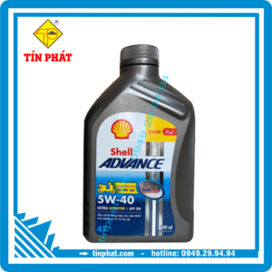 Nhớt Shell ULTRA Scooter 5W40 SNMB 12*0.8L