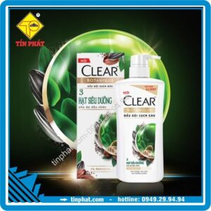 Dầu Gội CLEAR Botanique 3 Hạt Siêu Dưỡng Chai Lớn (650g-850g)