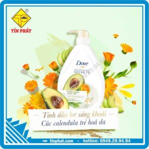 Sữa tắm dưỡng thể Dove căng bóng Liệu Pháp Tươi Mới (530g)