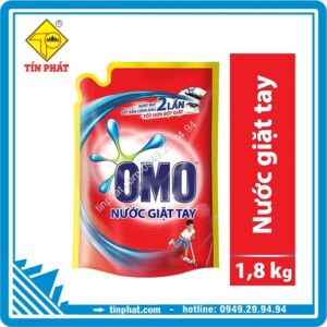 Nước Giặt Omo Giặt Tay Túi 1.8Kg