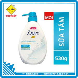 Sữa Tắm Dưỡng Thể Dove Mát-Xa Tẩy Tế Bào Chết (530g)