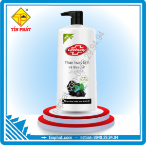 Sữa Tắm Lifebuoy Detox Than Hoạt Tính Và Bạc Hà 850g