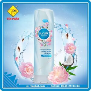 Dầu Xả Sunsilk Natural Dưỡng Ngăn Gãy Rụng Chai 320g