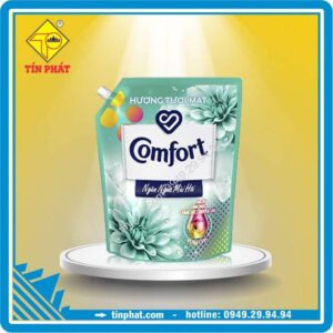 Nước xả vải Comfort Ngăn ngừa mùi hôi Hương Tươi Mát túi (1.8L-2.8L-3.8L)