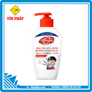 Nước rửa tay Lifebuoy bạc bảo vệ 180g