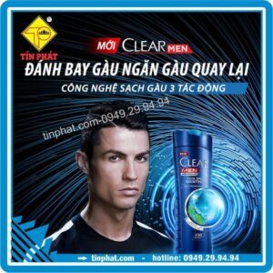 Dầu Gội Sạch Gàu Clear Men Cool Sport Bạc Hà 170g