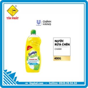 Nước rửa chén Sunlight Chanh Mới Chai 400g