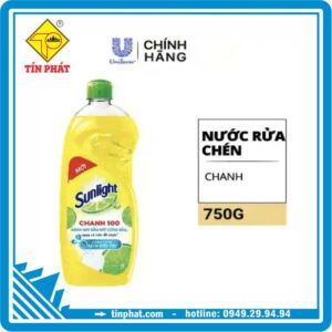 Nước rửa chén Sunlight Chanh Mới Chai 750g