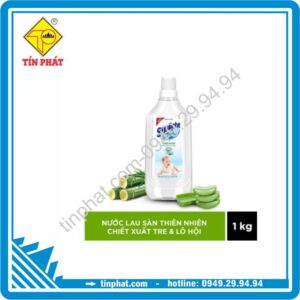 Nước lau sàn Sunlight Thiên nhiên chiết xuất tre & Lô hội Chai 1kg