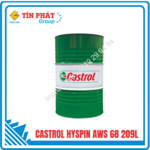 Nhớt Thủy Lực Castrol AWS 68 Phuy 209 Lít